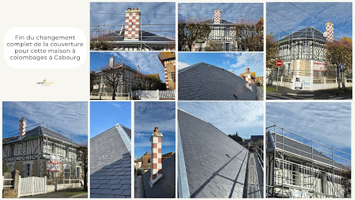 Fin de la couverture à Cabourg !La rénovation de la...