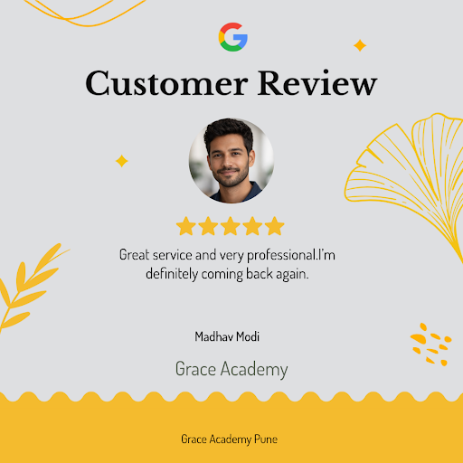 Madhav Modi from Pune raves about his experience at Grace Academy's danceclass! He loved the expe…