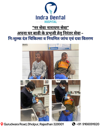 सेवा ही सच्चा धर्म - इंद्रा डेंटल हॉस्पिटल के डॉ. प्रखर मंगल द्वारा अपना घर बाड़ी आश्रम के प्रभुज… post image