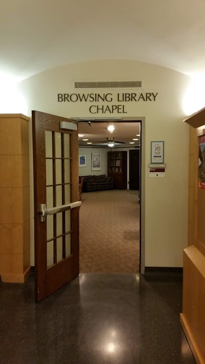 Memorial Union Browsing Library and Chapel