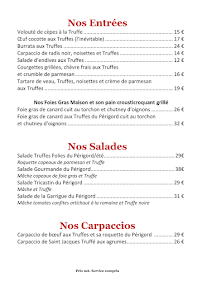 Menu Truffes Folies Page 3