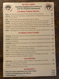 Menu La Taverne Aux Pizzas ( 70 ) Page 1