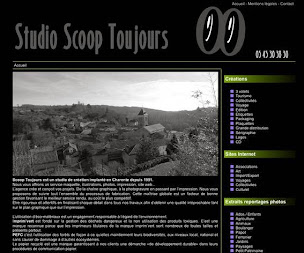 Photo n°1 de Studio Scoop Toujours à Bioussac (Concepteur de sites Web)