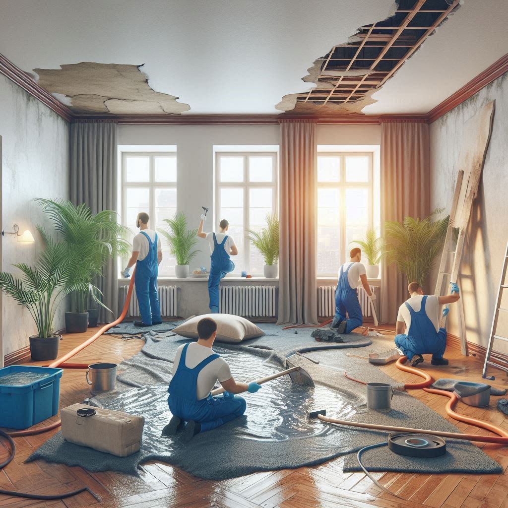Water Damage Restoration Humble photo