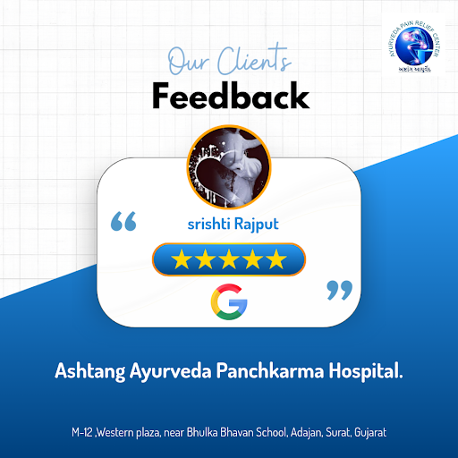 Srishti's transformative experience at Ashtang Ayurveda Panchkarma Hospital, the best Ayurveda cl… post image