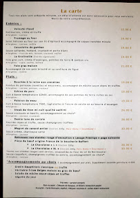 Menu L'Infini Mets Page 2