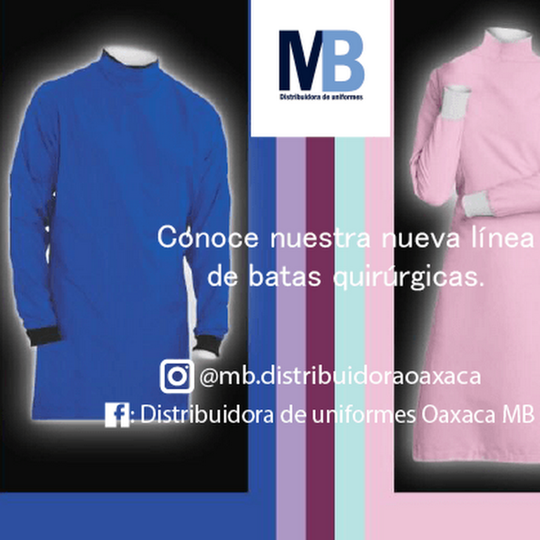 Masculinidad Trampas bolso Distribuidora de Uniformes MB Oaxaca - Venta de uniformes médicos, batas y  pijamas médicas.