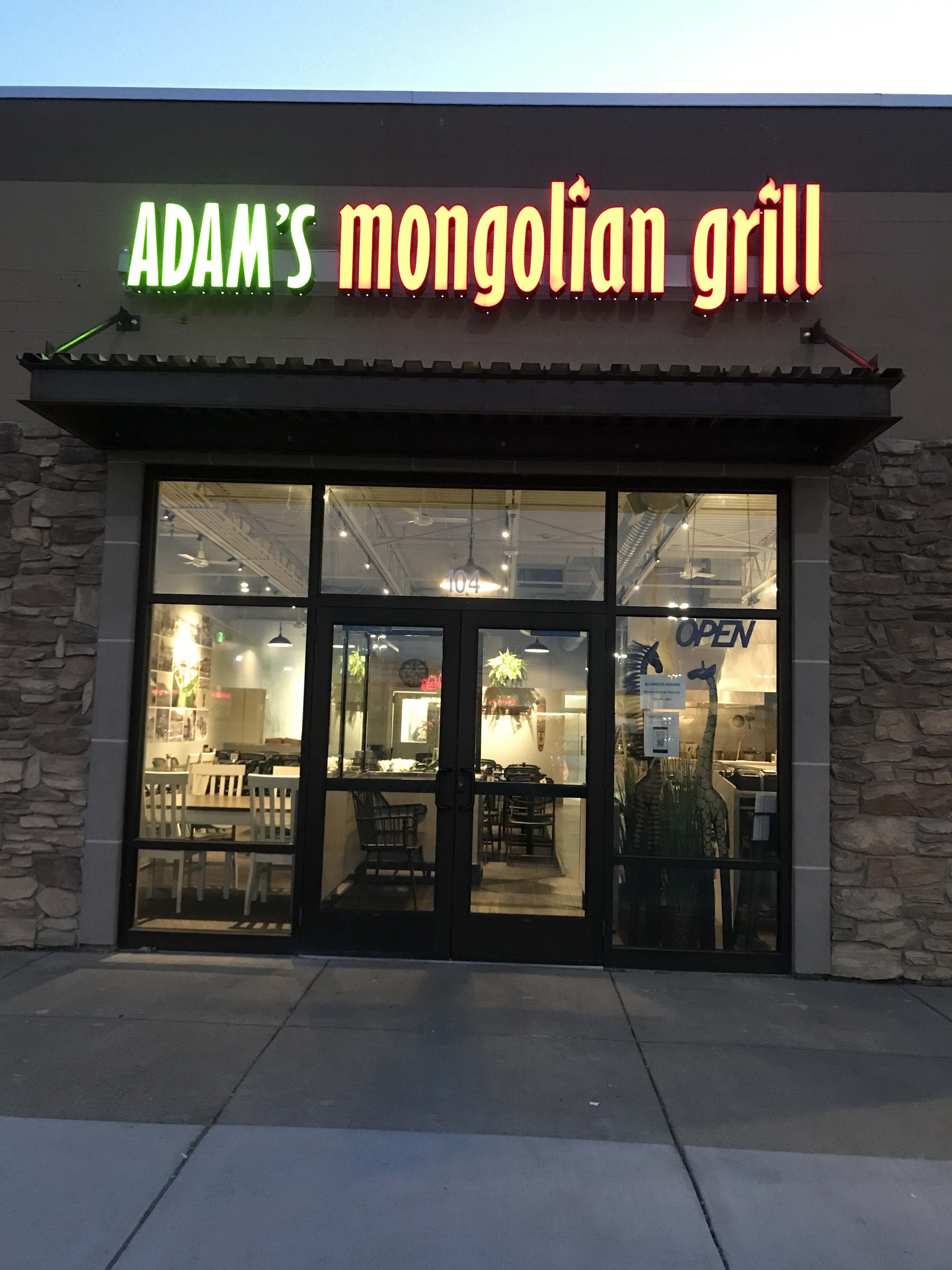Adam's Mongolian Grill
