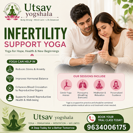 🌿 Infertility Support Yoga at Utsav Yogshala 🌿