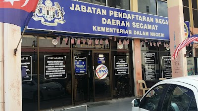 Jabatan Pendaftaran Negara Daerah Segamat, Daerah Segamat, Johor(+ 