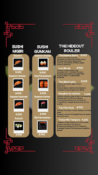 Menu The Hideout châtelet Page 4