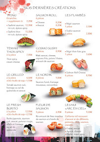 Menu Cosmo Sushi Page 2