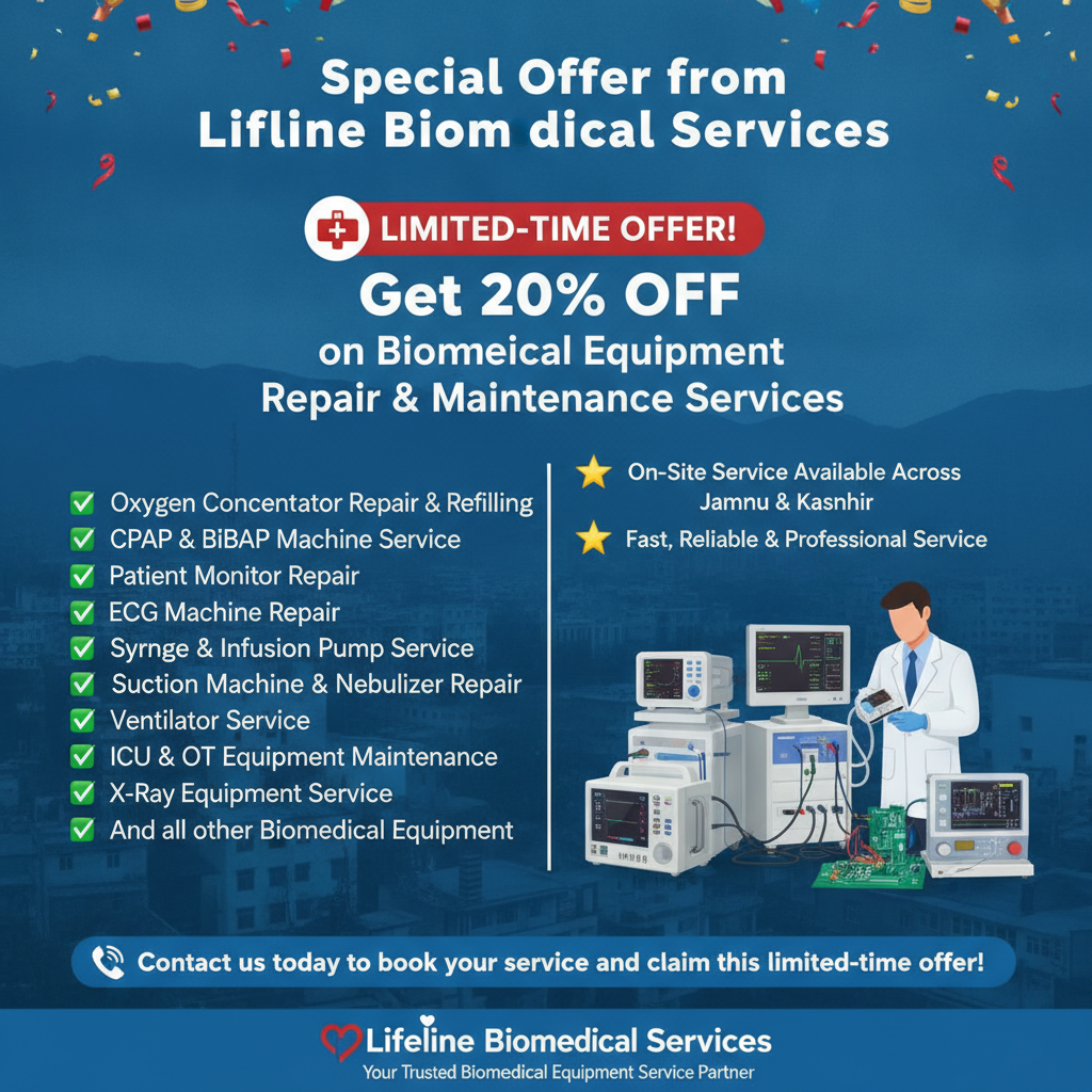 Get 20% OFF Biomedical Equipment Repair & Maintenance Services in Ana…