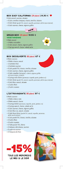 Menu Easy Sushi - Golfe de Saint-Tropez Page 9