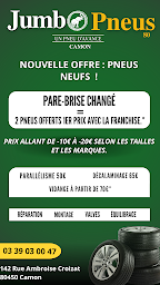 Photo n°11 de JUMBO PNEUS à Camon (Service de réparation de pare-brise)