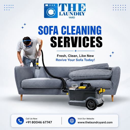 At The Laundry Yard, we provide a reliable Sofa Cleaning Service in Kanpur using professional equ… post image