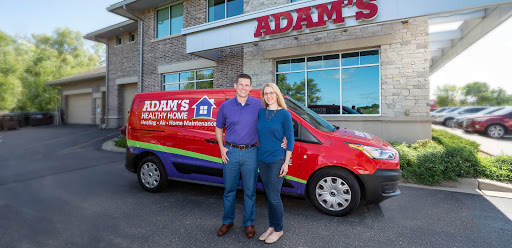 Adam's Plumbing Heating Air Logo