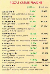 Menu DELICES PIZZA Page 1