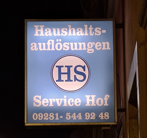 Hs Service Hof, Wohnungsauflösungen , Haushaltsauflösungen , Entrümpelungen