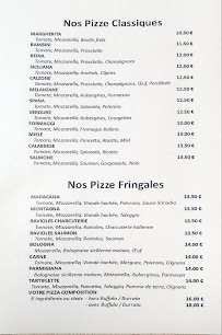 Menu La PREMIATA pizza au feu de bois Page 2