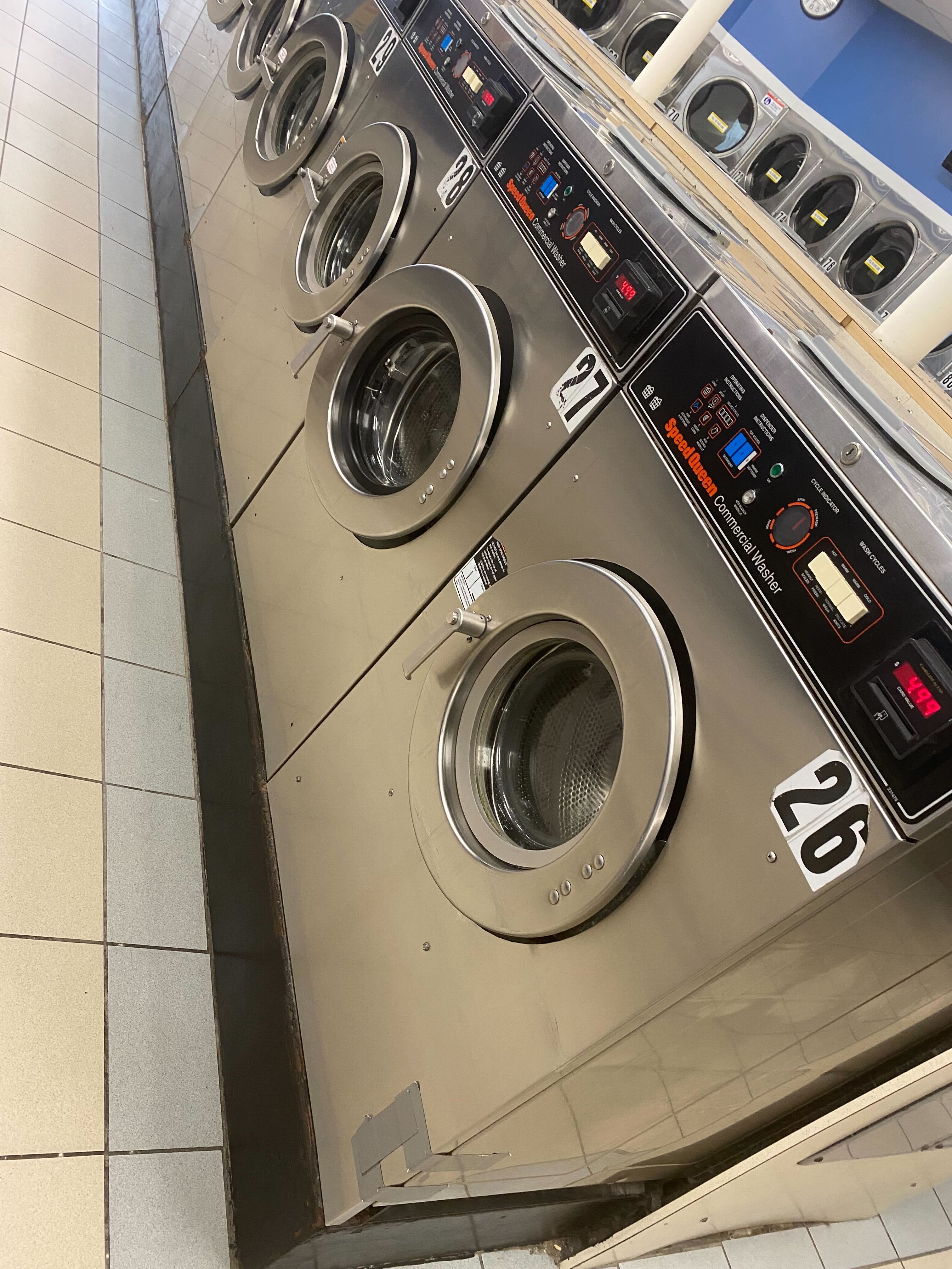 Laundromax storefront and entrance in Attleboro