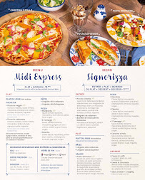 Menu Signorizza Pizzeria Restaurant La Roche-sur-Yon Page 2