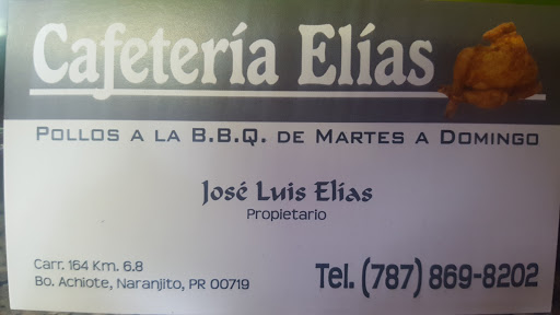 CAFETERÍA ELIAS, BBQ.
