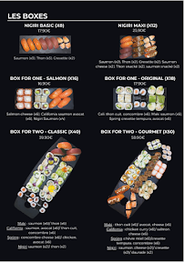 Menu La Fabrique à Sushi, restaurant Sushis à Aigues-Mortes, Le Grau du Roi Page 3