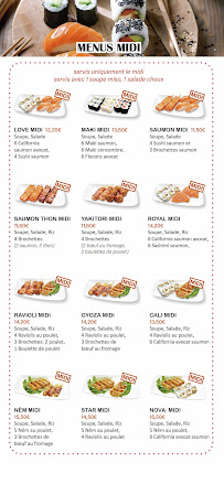 Menu Sushi Love Page 6