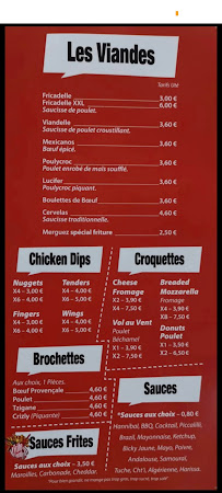 Menu Frite Family Page 1