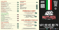 Menu Matt’s Pizza Page 2