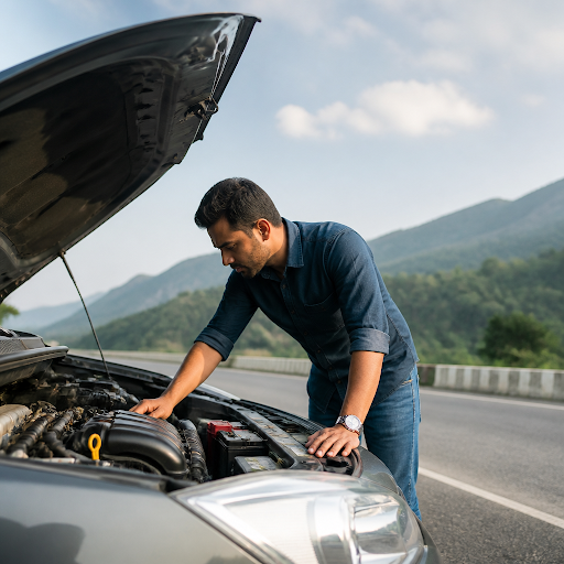 Planning an outstation trip from Jhansi? A quick but thorough vehicle inspection can make all the… post image