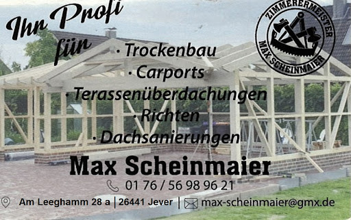 Zimmerermeister Max Scheinmaier