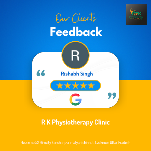 Rishabh raves about his experience at R K Physiotherapy Clinic in Lucknow, praising our expert mo… post image