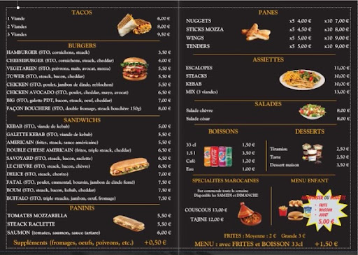”Mont Blanc Food“