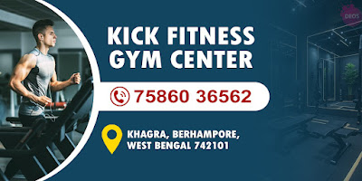 Kick Fitness Gym Center|Gym center in Berhampore – By owner in Berhampore, West Bengal