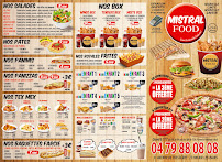 Menu Mistral Food Page 1