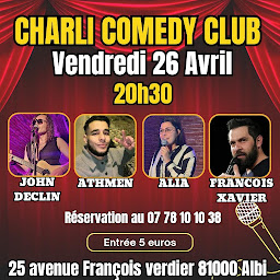 Photo n°28 de Restaurant midi (Menu du Jour)Le Charli Comedy Club Cabaret café théatre restau bar musical à Albi (Restaurant)