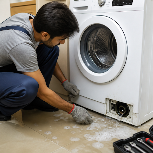 Is your washing machine leaking water and creating a mess at home? Our expert technicians in Mand… post image