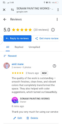 "Last chance to save big  SONAM PAINTING WORKS.Rang Jo Bolein Aapki Kahani. (More evocative and e… post image