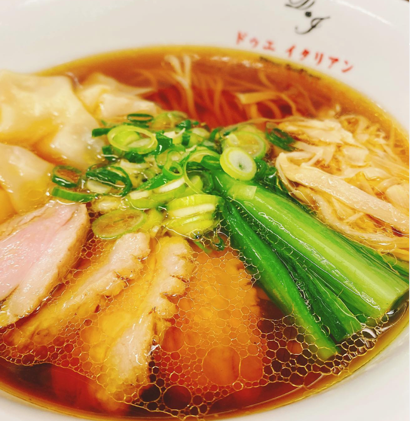 黄金の塩らぁ麺 ドゥエ イタリアン 渋谷