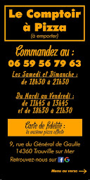 Photo n°31 de Le Comptoir à Pizza à Trouville-sur-Mer (Pizzas à emporter)