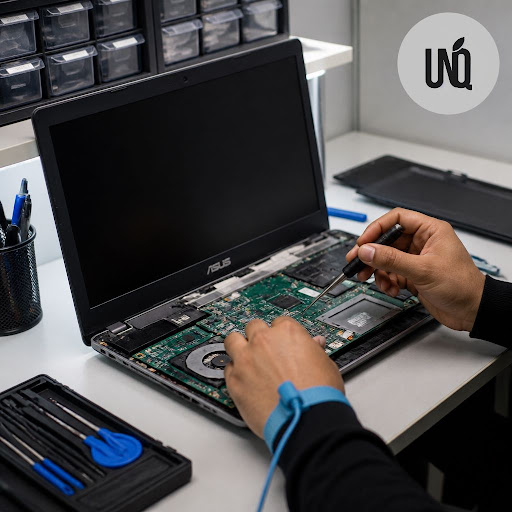 Is your Asus laptop running slow, overheating, or refusing to turn on? At Unique Solutions India… post image
