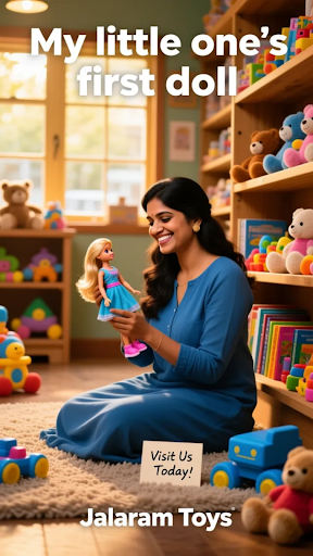 Get ready to spark imagination and creativity with Jalaram Toys' best-selling Barbie dolls in Tha…