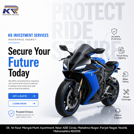 KR INVESTMENT SERVICES offers comprehensive life insurance, health insurance, term plans, motorcy… post image