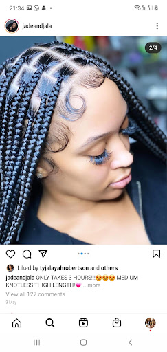 Afro hair - Braids | Extensions | Sewing Extensions, Wigs Installation,Tapping Extensions - Thumbnail