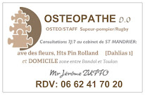 Ostéopathe DO/Acunpuncture Saint Mandrier à Saint-Mandrier-sur-Mer