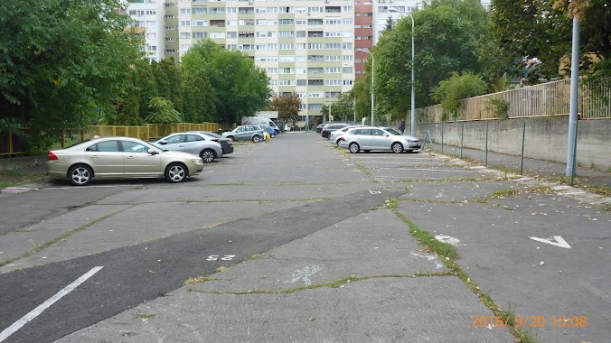 Őrzött parkoló Menyecske utca, Author: lászló török