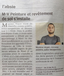 Photo n°8 de M-V Peinture à L'Absie (Peintre en bâtiment)