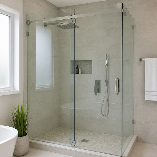 Planning a modern bathroom upgrade? Choosing the right material for your bathroom glass partition… post image